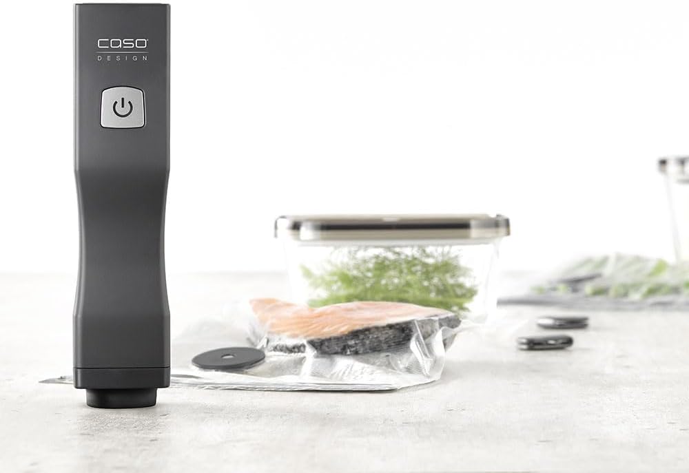 CASO Vacu OneTouch™ – Kit Portátil de Seladora a Vácuo