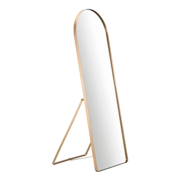 Espelho Pinterest Grande com Suporte e Moldura Dourada - (Promoção de Janeiro)