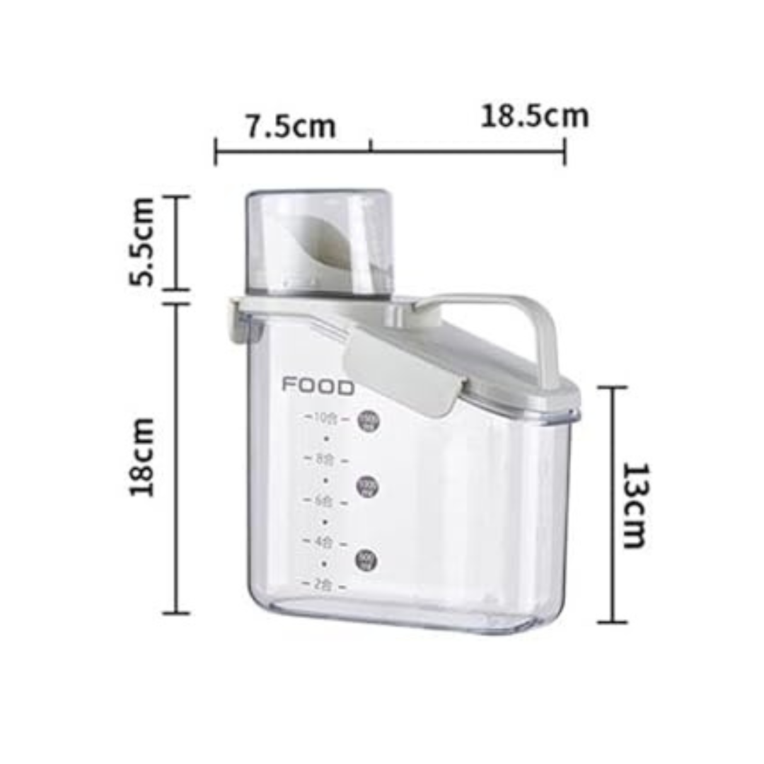 SaveFood™ Dispenser de Vidro para Alimentos