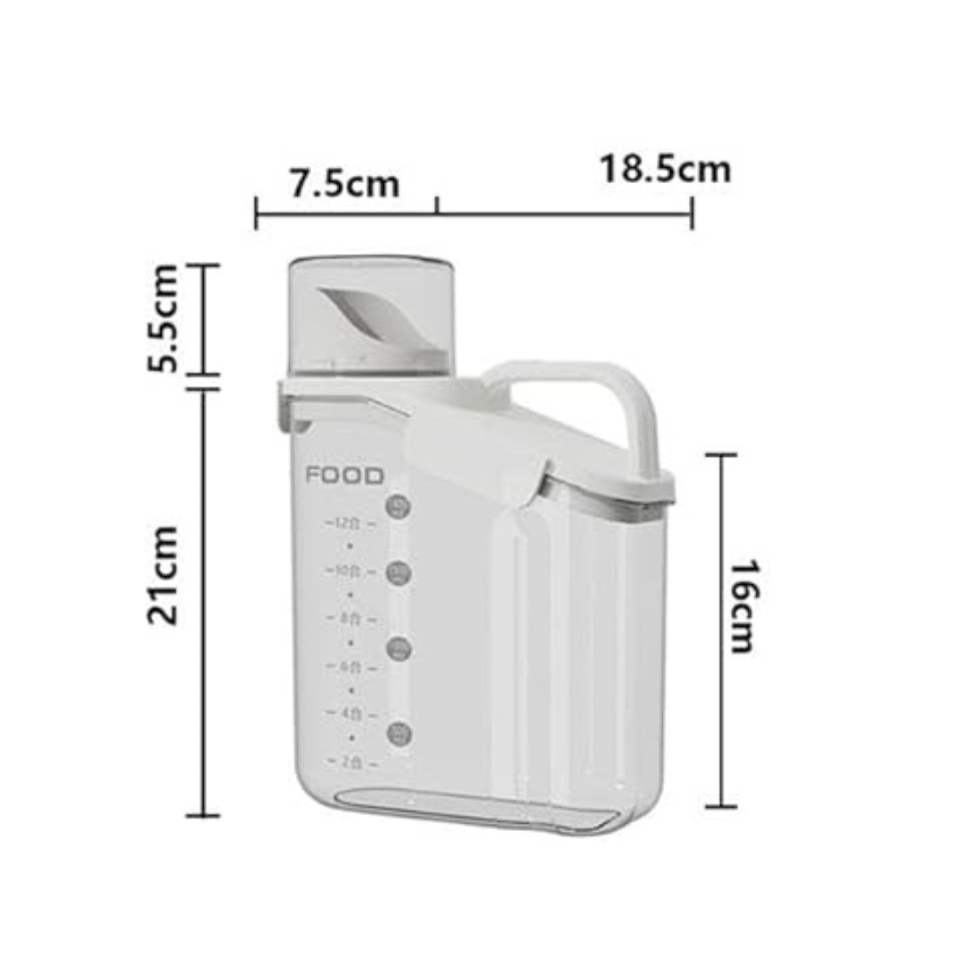 SaveFood™ Dispenser de Vidro para Alimentos