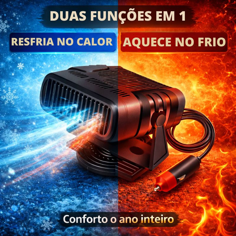Refrigerador e Aquecedor Portátil de Carro 2 em 1 – Turbo Freeze