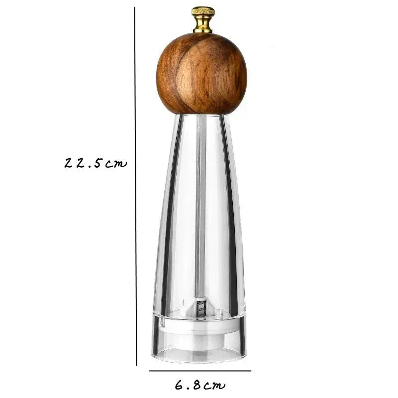 Moedor Manual de Sal e Pimenta em Cerâmica para Cozinha