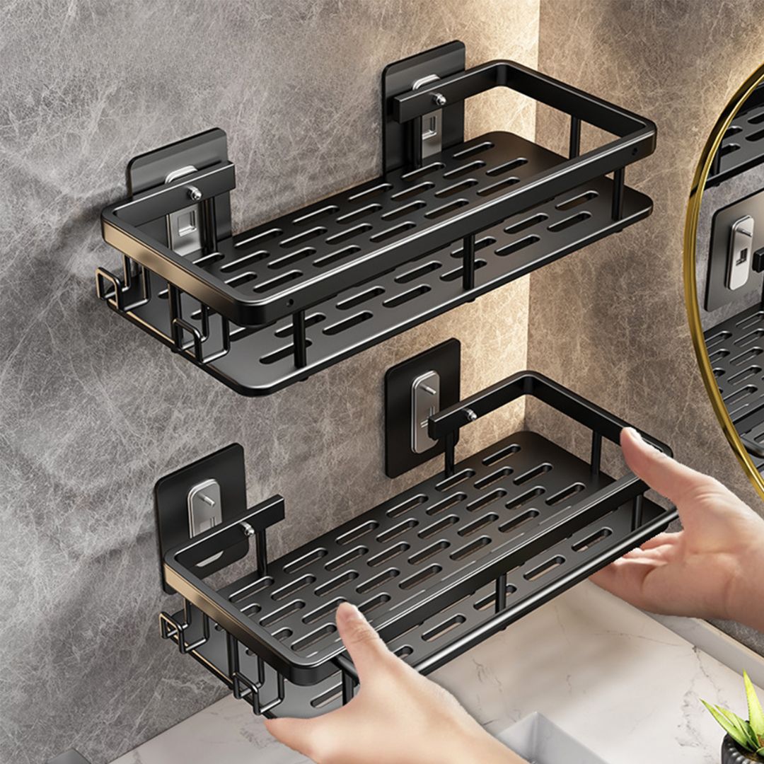 Kit 2 Prateleiras Adesivas Ultra-Fortes Para Banheiro ou Cozinha