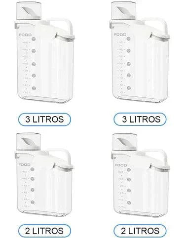 SaveFood™ Dispenser de Vidro para Alimentos