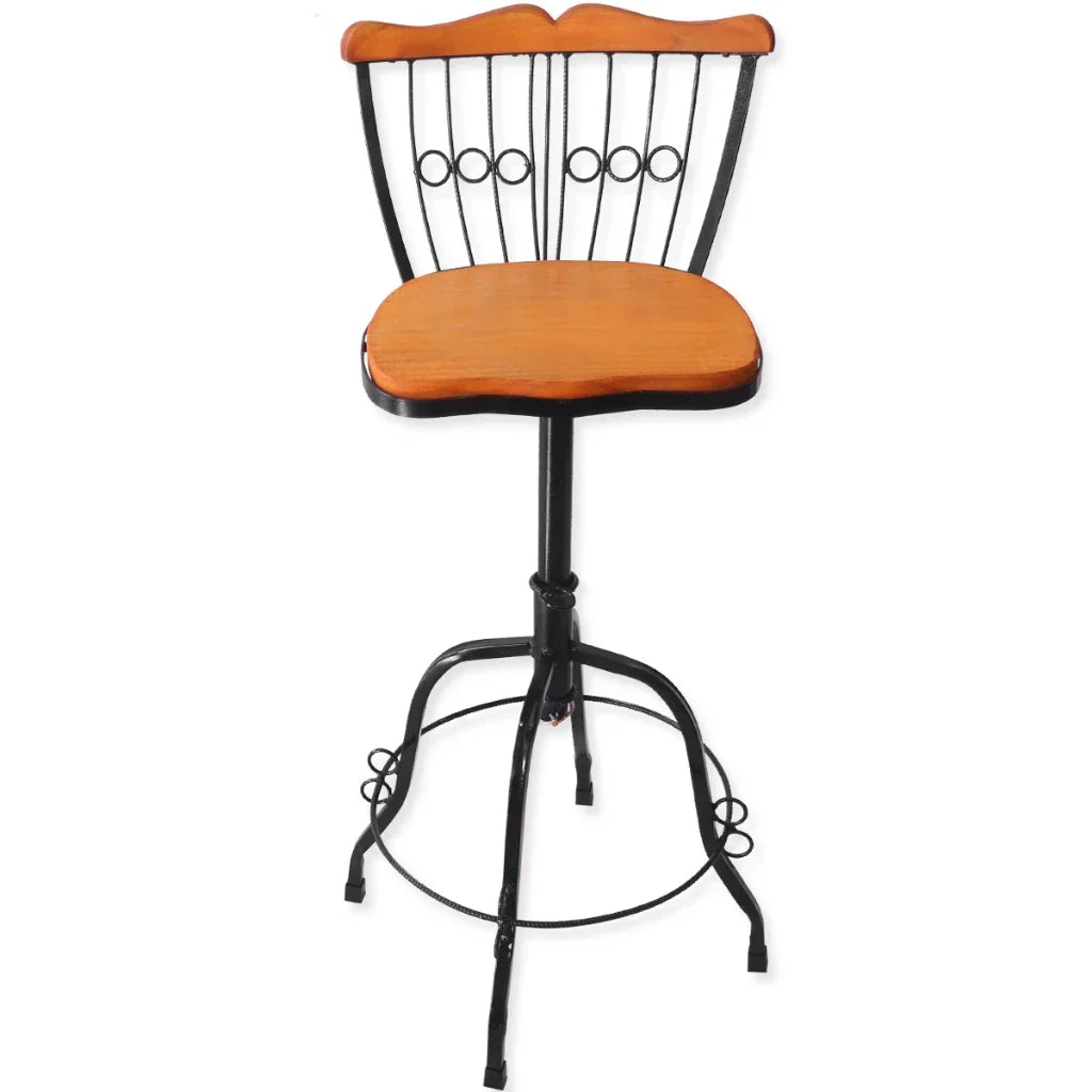 Kit 2 Banqueta Bistrô Regulável E Giratória Para Cozinha Americana