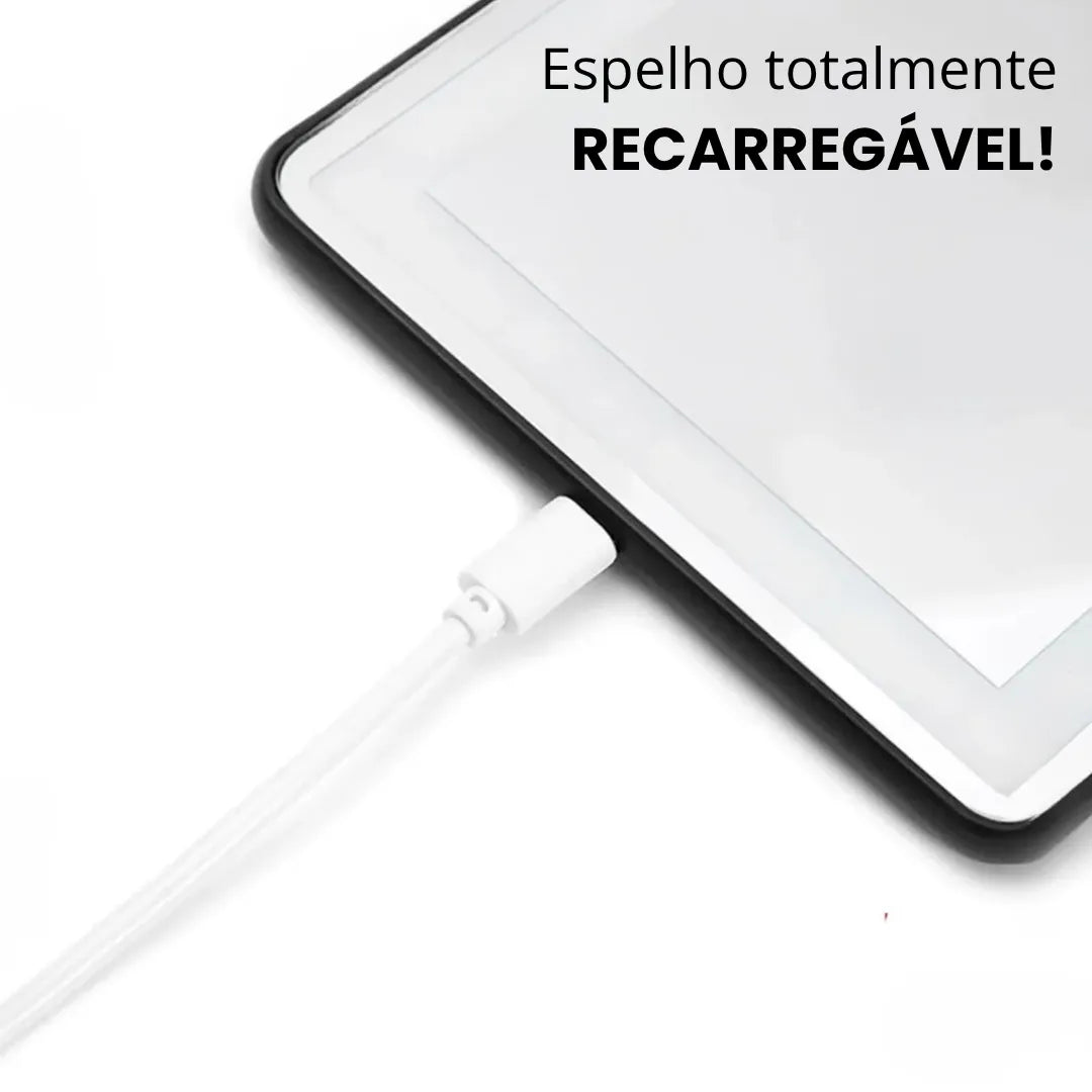 Espelho com Led para Carro - Rapiduz GlamourLed™
