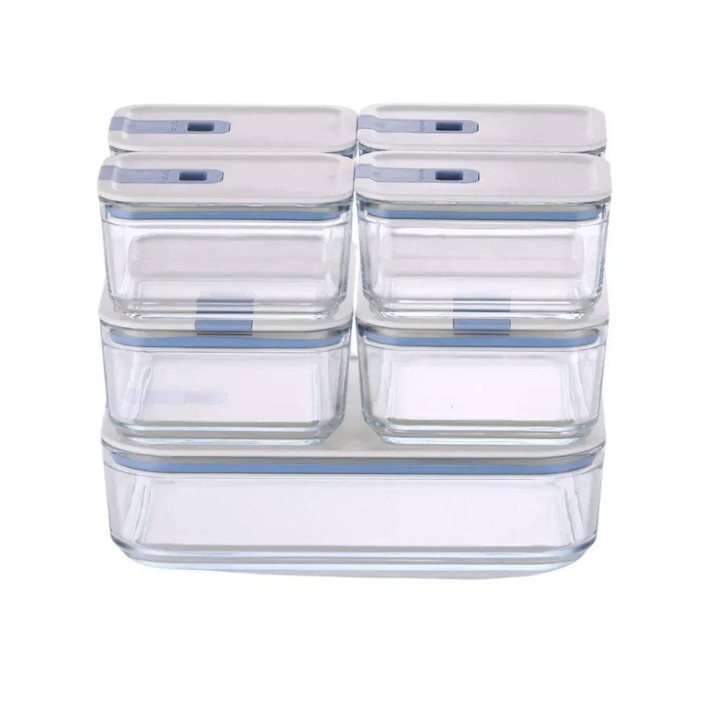 Perfect Seal™ Neoflam – 7 Potes de Vidro Herméticos