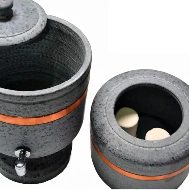 Filtro Purificador de Água Pedra sabão 10 litros