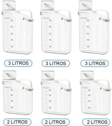 SaveFood™ Dispenser de Vidro para Alimentos