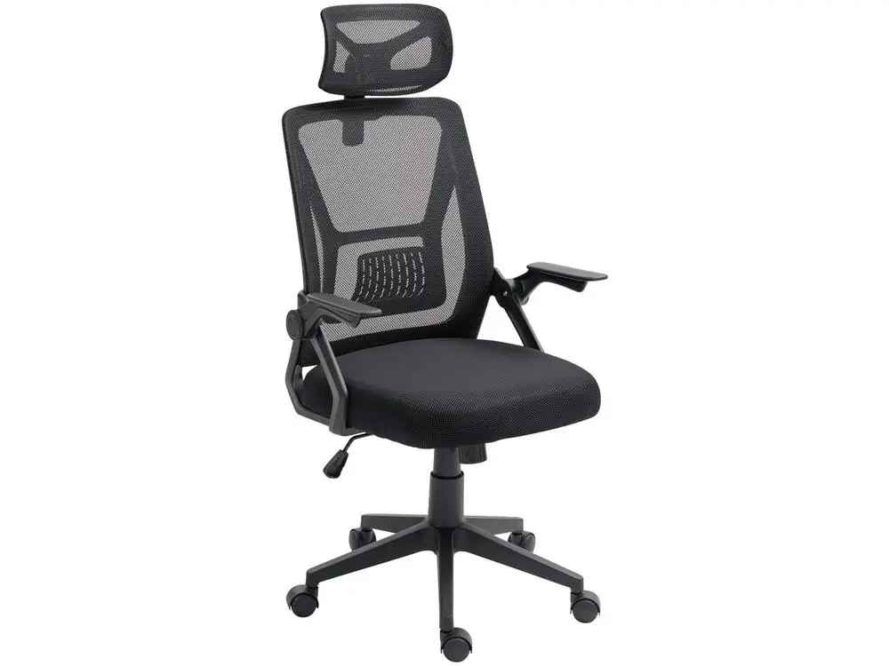 Cadeira de Escritório Diretor Giratória Preta DIR-006