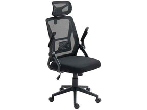 Cadeira de Escritório Diretor Giratória Preta DIR-006