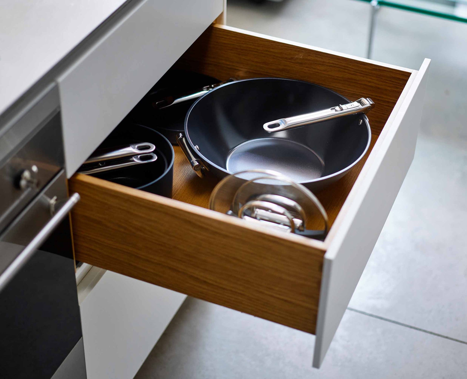 Space Pro™ Midnight Blue – Panelas Inteligentes e Compactas