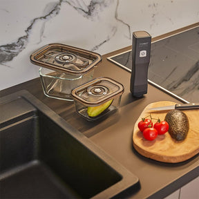 CASO Vacu OneTouch™ – Kit Portátil de Seladora a Vácuo