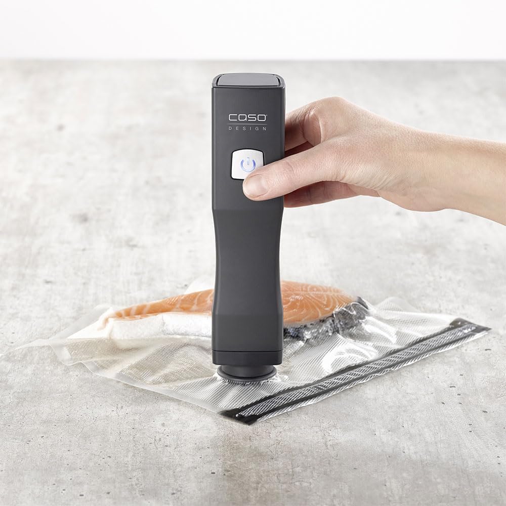 CASO Vacu OneTouch™ – Kit Portátil de Seladora a Vácuo