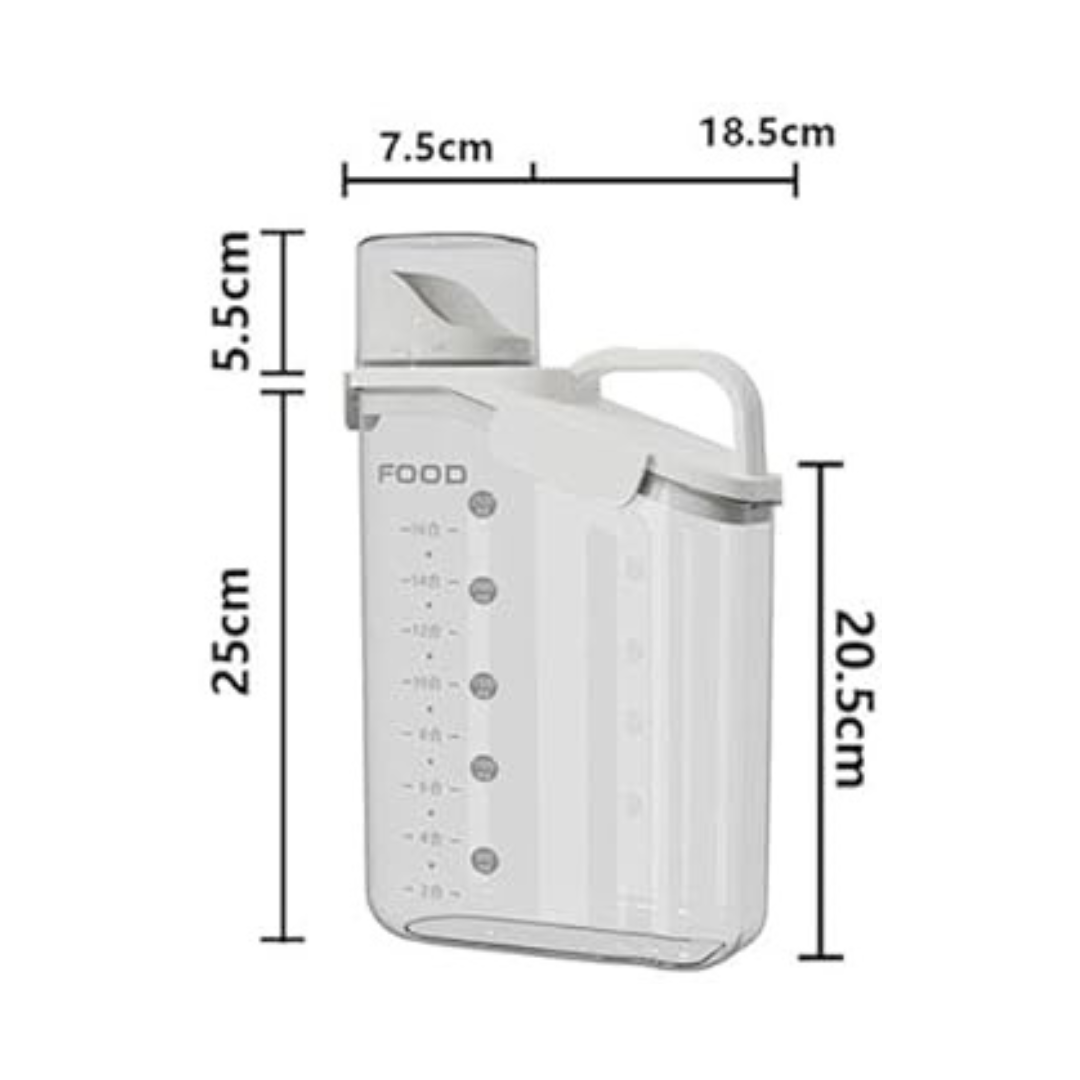 SaveFood™ Dispenser de Vidro para Alimentos