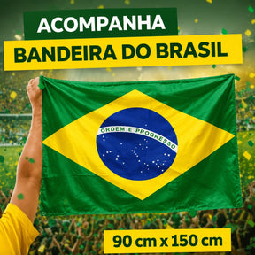 KIT Torcedor Brasil - 12 Peças + BRINDE EXCLUSIVO