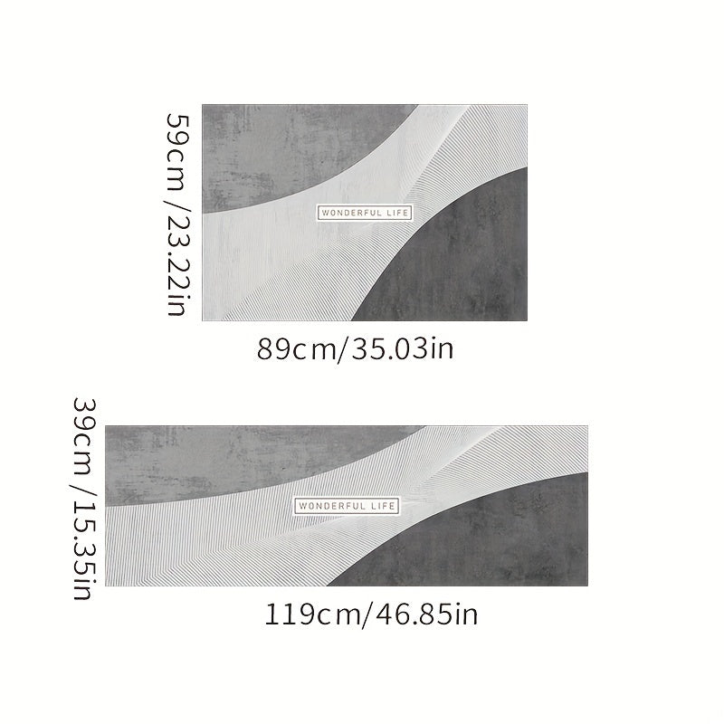 Tapete para Cozinha Antiderrapante Absorvente Premium Croma