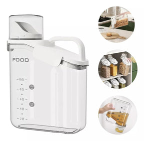 SaveFood™ Dispenser de Vidro para Alimentos