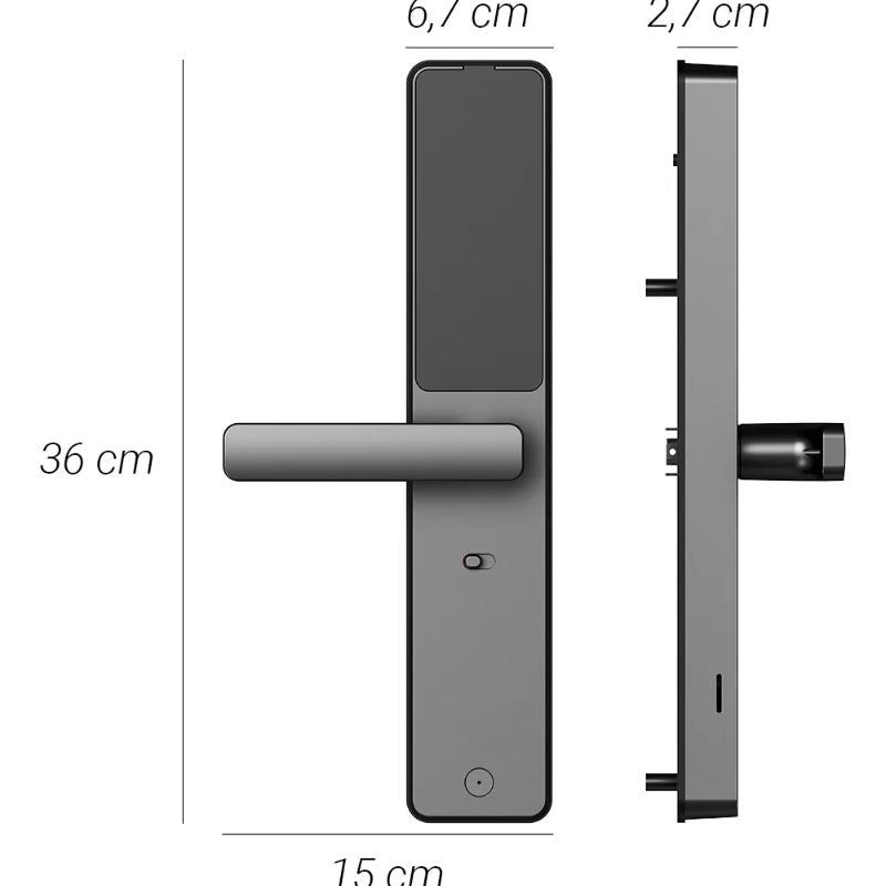 Fechadura inteligente com impressão digital DL05