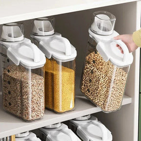 SaveFood™ Dispenser de Vidro para Alimentos