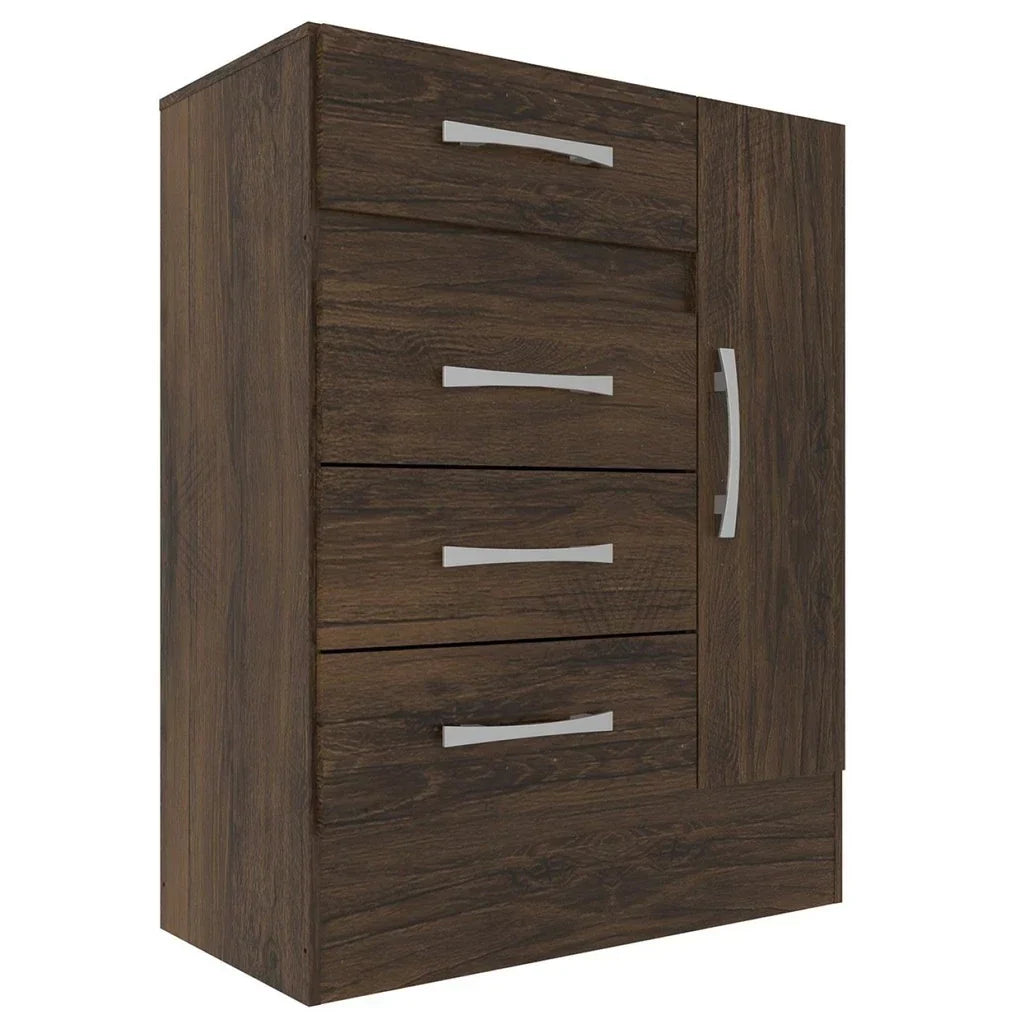 Cômoda Sapateira 4 Gavetas 1 Porta Cacau |BLACKFRIDAY|