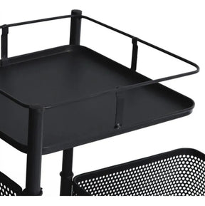 Fruteira Organizadora Articulada 4 Andares Quadrada