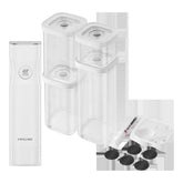 FRESH & SAVE CUBE  S / 7 peças, branco transparente
